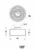 NISSA 13070D4200 Tensioner, timing belt